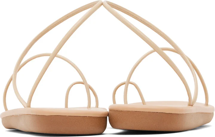 Ancient Greek Sandals Tan Kansiz Sandals - Image 2