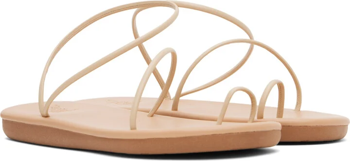 Ancient Greek Sandals Tan Kansiz Sandals - Image 4