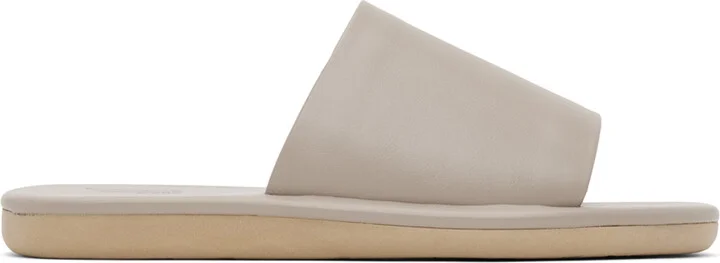 Ancient Greek Sandals Taupe Cerastes Sandals