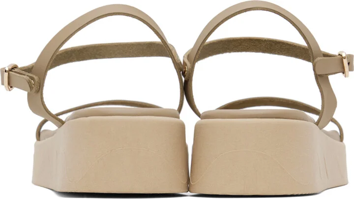 Ancient Greek Sandals Taupe Irida Sandals - Image 2