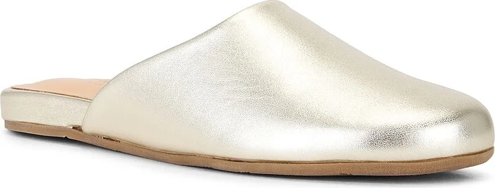 Ancient Greek Sandals The Slipper in Metallic Gold - Image 2