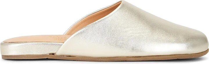 Ancient Greek Sandals The Slipper in Metallic Gold