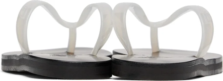 Ancient Greek Sandals Transparent Saionara Jelly Flip-Flops - Image 2