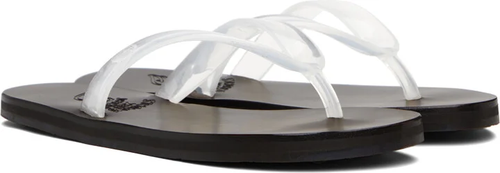 Ancient Greek Sandals Transparent Saionara Jelly Flip-Flops - Image 4