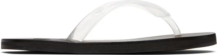 Ancient Greek Sandals Transparent Saionara Jelly Flip-Flops
