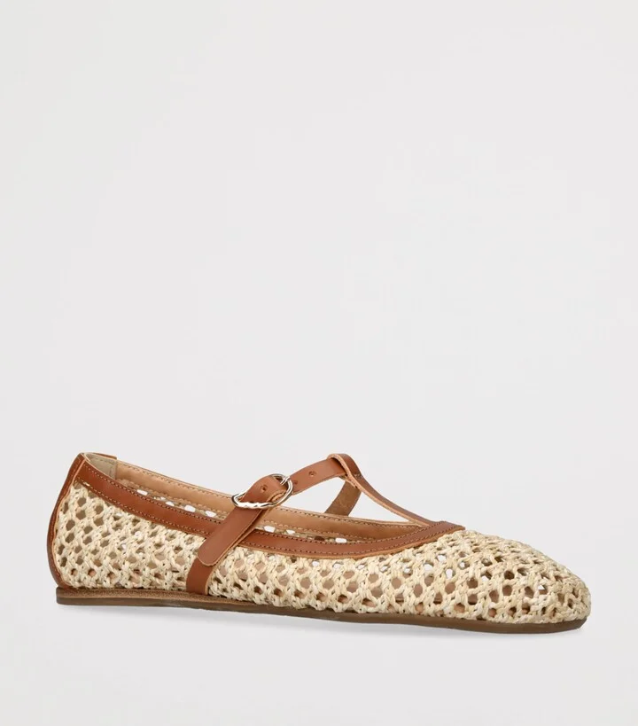 Ancient Greek Sandals Woven Aerati Ballet Flats - Image 3