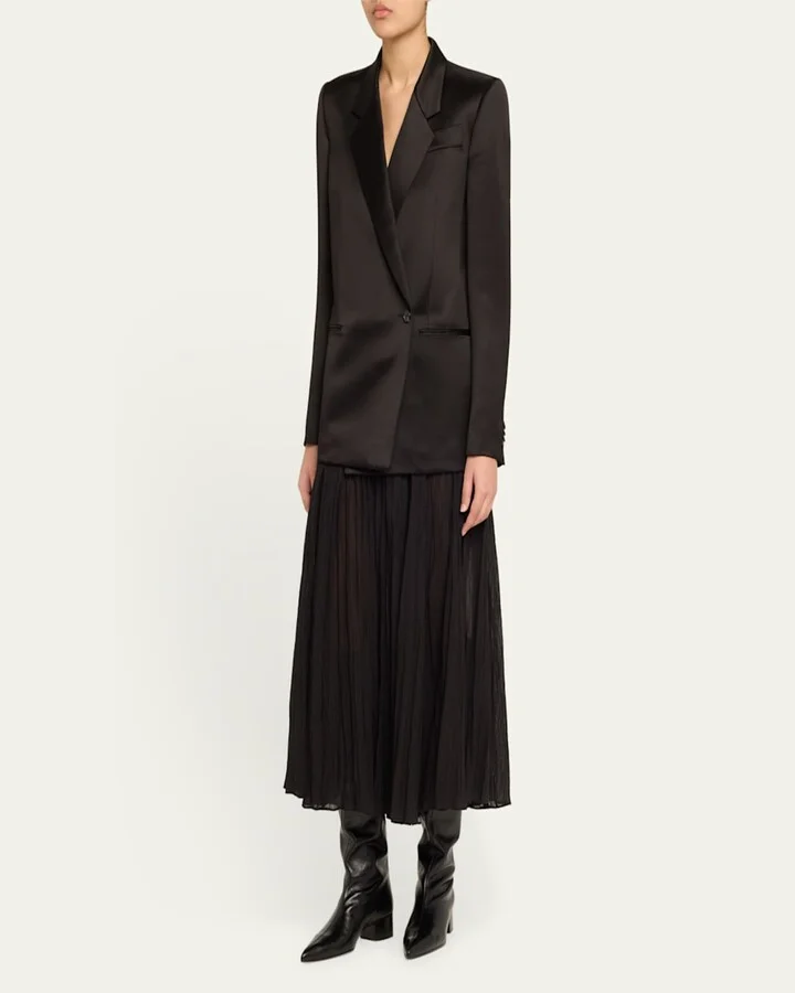 Andee Leather Knee Boots - Image 3