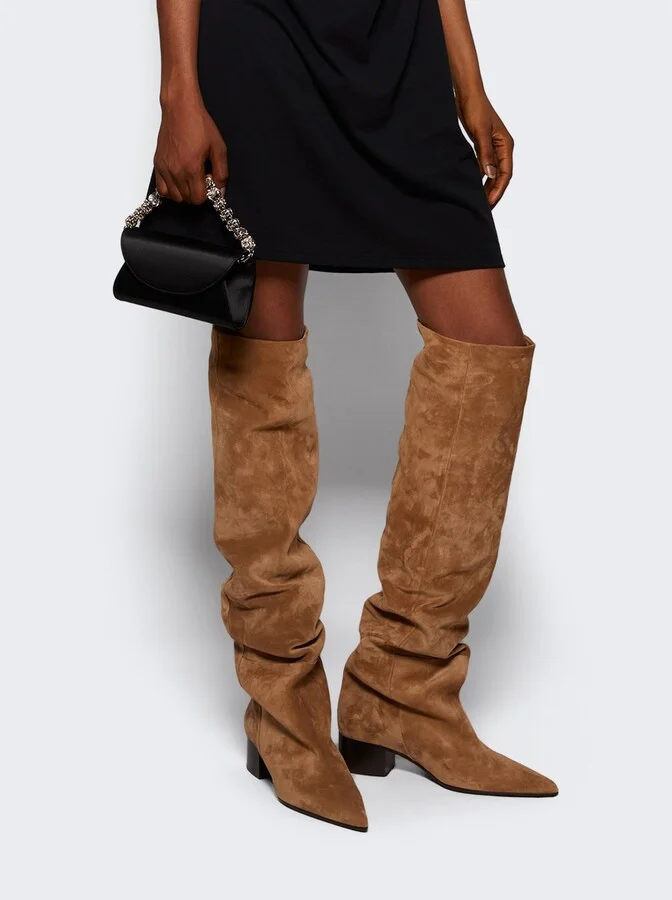 Andee Otk Slouchy Boot 40 Taupe