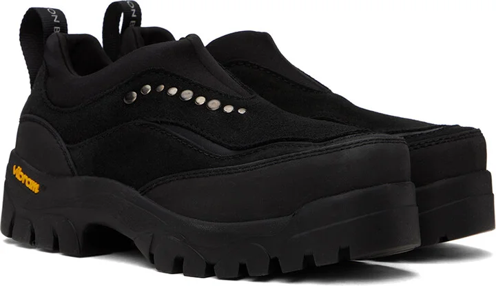 Andersson Bell Black Andress Slip-on Sneakers - Image 4