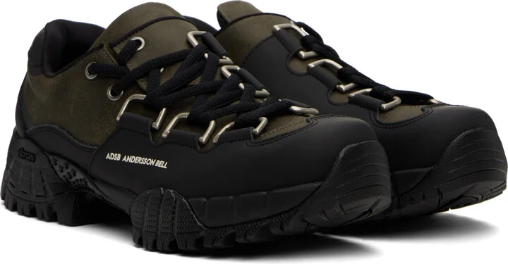 Andersson Bell Black & Brown Trainer Diagonale Sneakers - Image 4