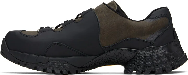 Andersson Bell Black & Brown Trainer Diagonale Sneakers - Image 3