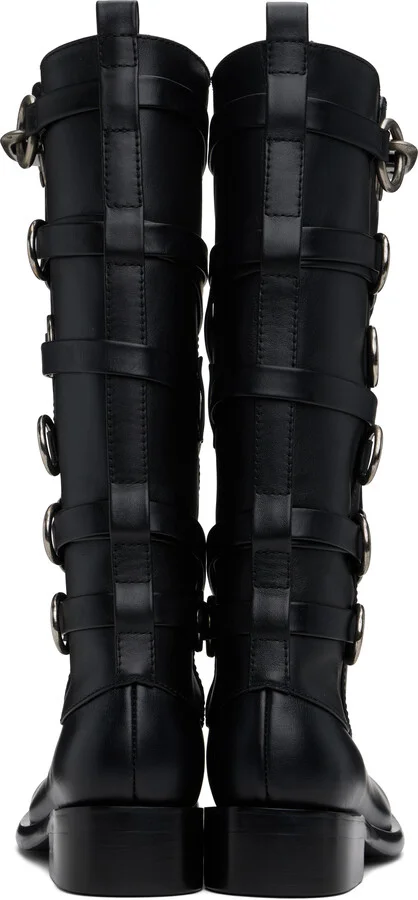 Andersson Bell Black Harness Boots - Image 2