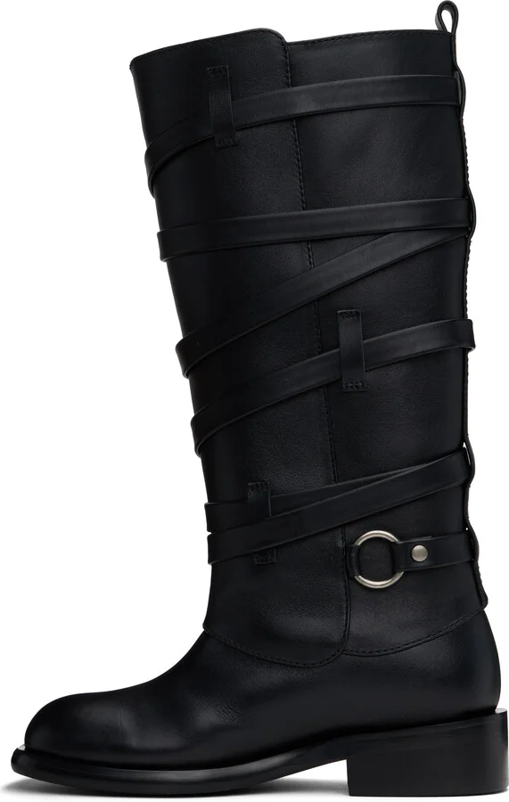 Andersson Bell Black Harness Boots - Image 3