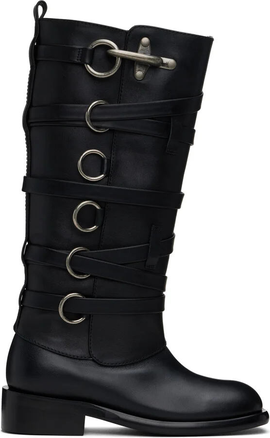 Andersson Bell Black Harness Boots