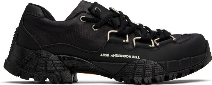 Andersson Bell Black Trainer Diagonale Sneakers