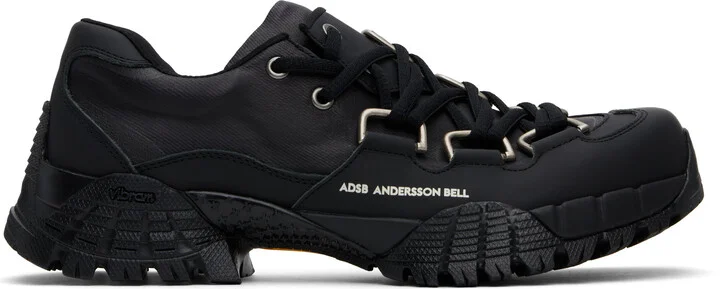 Andersson Bell Black Trainer Diagonale Sneakers