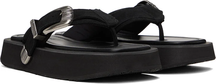 Andersson Bell Black Tylus Sandals - Image 4