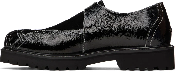 Andersson Bell Black Western Brogue Loafers - Image 3