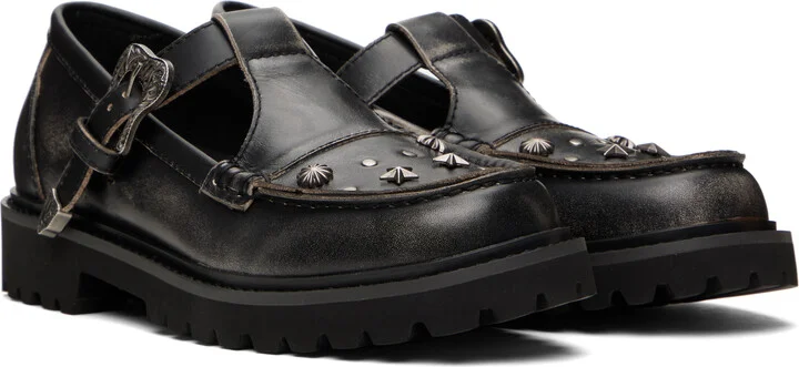 Andersson Bell Black Western Mary Jane Loafers - Image 4