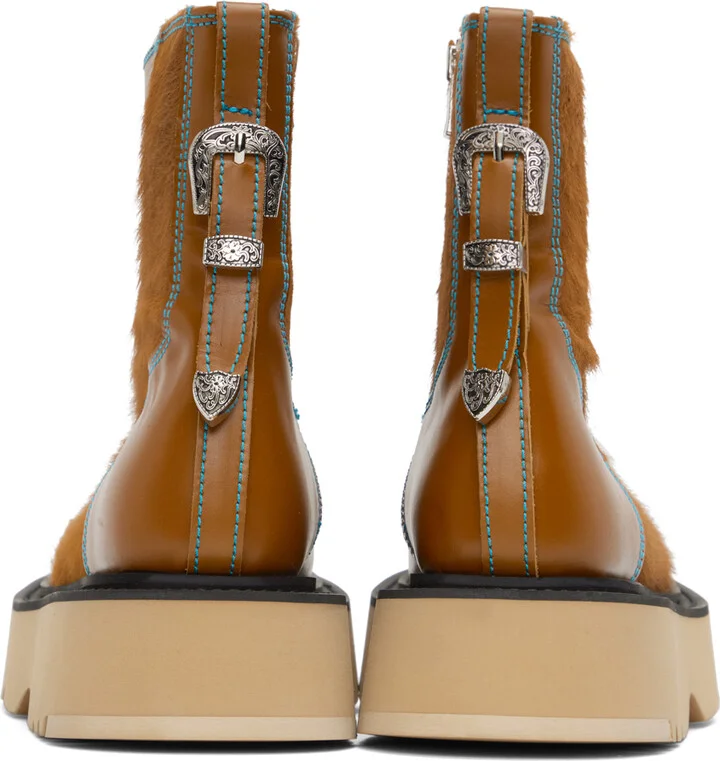 Andersson Bell Brown Fia Ankle Boots - Image 2