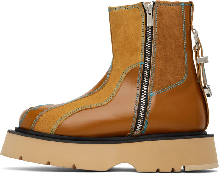 Andersson Bell Brown Fia Ankle Boots - Image 3