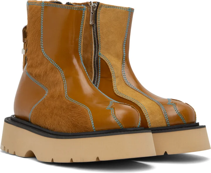 Andersson Bell Brown Fia Ankle Boots - Image 4