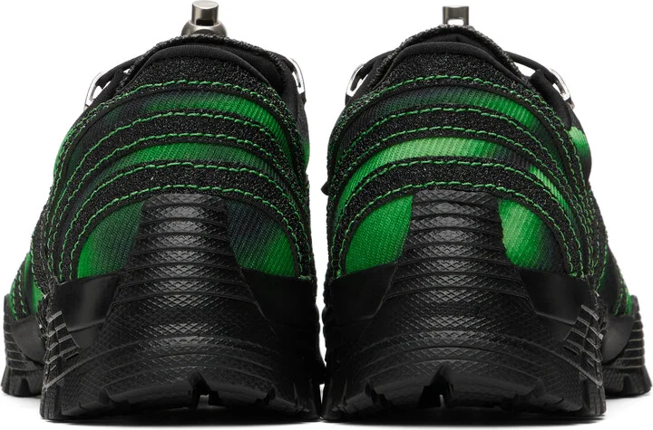 Andersson Bell Green & Black SFUMATURA Sneakers - Image 2