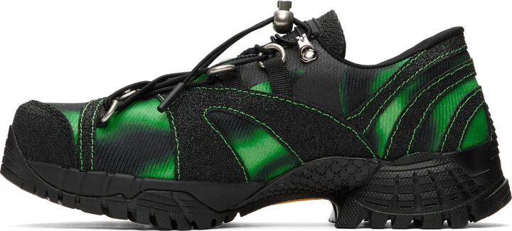 Andersson Bell Green & Black SFUMATURA Sneakers - Image 3