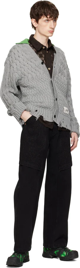 Andersson Bell Green & Black SFUMATURA Sneakers - Image 5