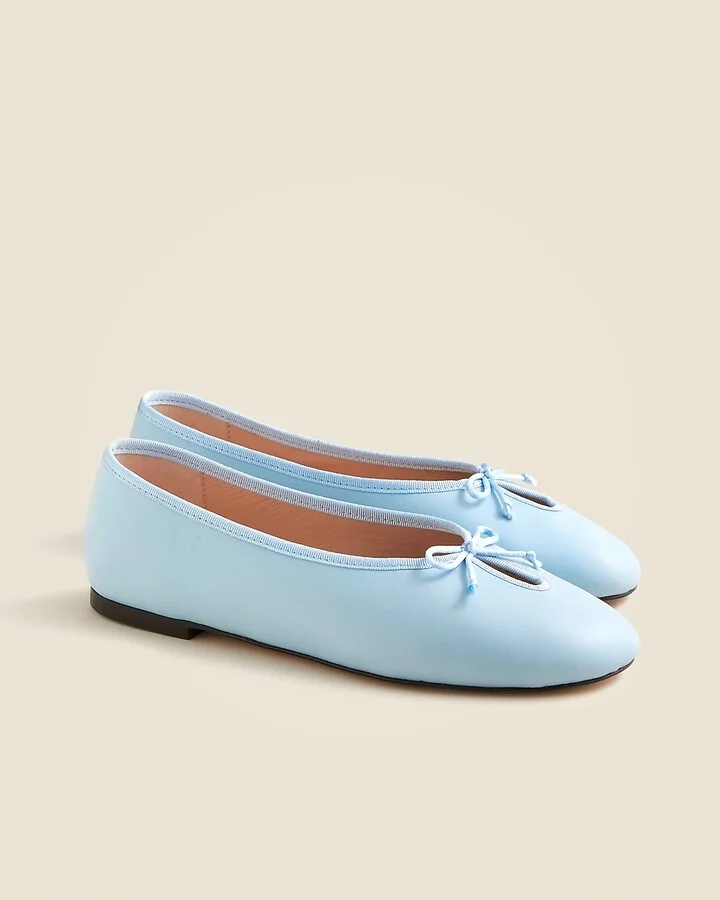 Andi keyhole ballet flats in leather
