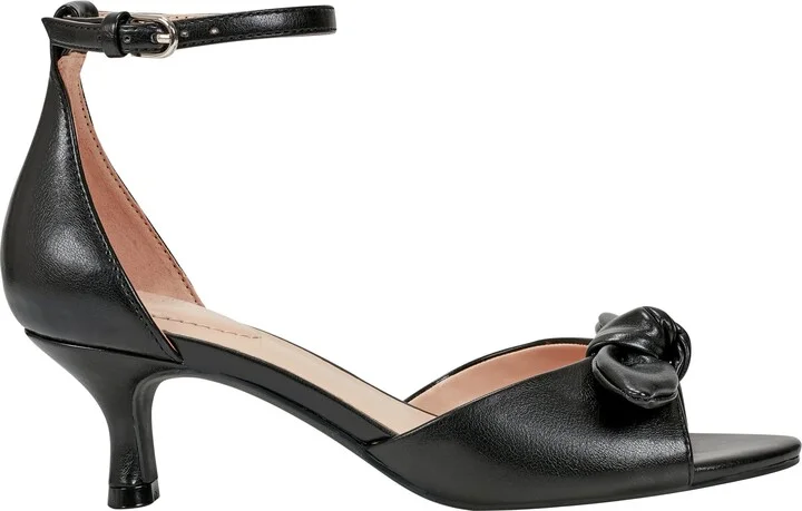 Andora Ankle Strap Kitten Heel Sandal - Image 3