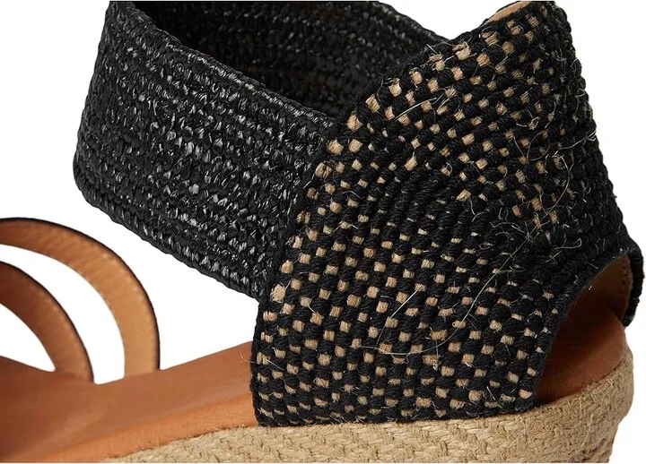Andre Assous Adin Women's Wedge Shoes Black : 11 M, Leather - Image 7
