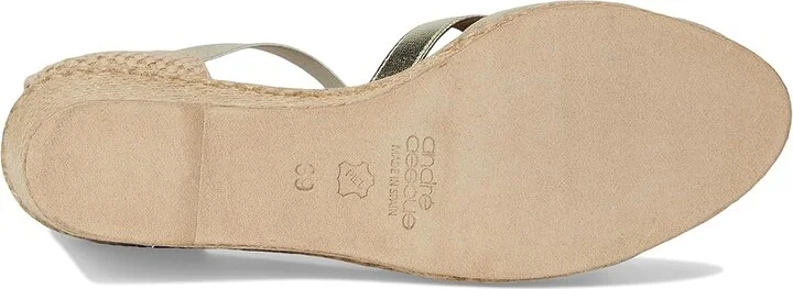 Andre Assous Adin Women's Wedge Shoes Platino : 10 M, Leather - Image 3