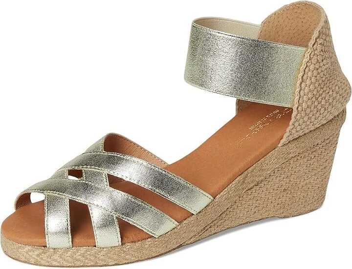 Andre Assous Adin Women's Wedge Shoes Platino : 10 M, Leather - Image 5
