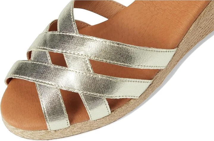 Andre Assous Adin Women's Wedge Shoes Platino : 10 M, Leather - Image 7