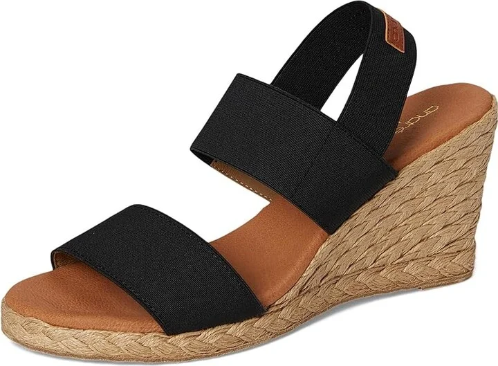 Andre Assous Allison Women's Shoes Black : 7 M, Textile - Image 6