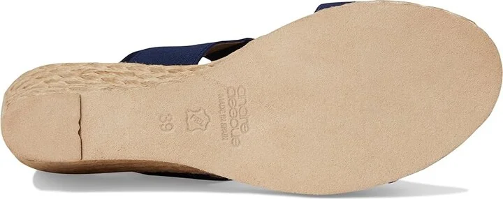 Andre Assous Allison Women's Shoes Navy : 6 M, Leather - Image 3