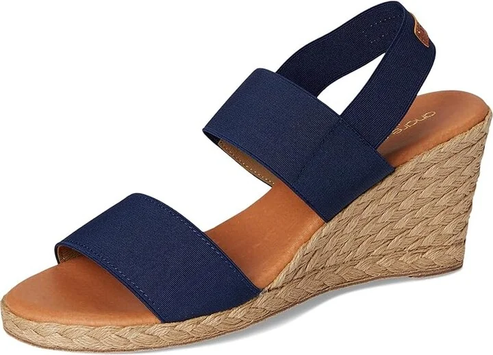 Andre Assous Allison Women's Shoes Navy : 6 M, Leather - Image 5