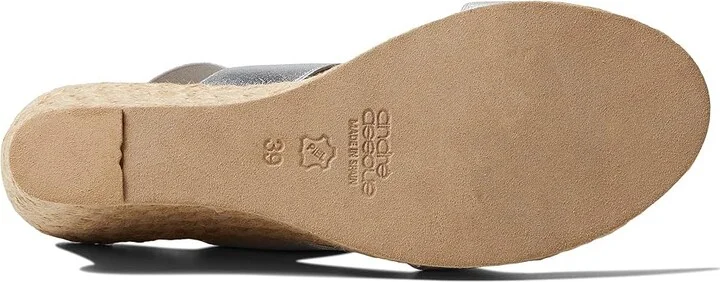 Andre Assous Allison Women's Shoes Silver : 6 M, Textile - Image 3