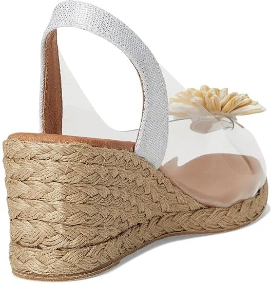 Andre Assous Aspen Women's Wedge Shoes White : 6 M, Leather - Image 4