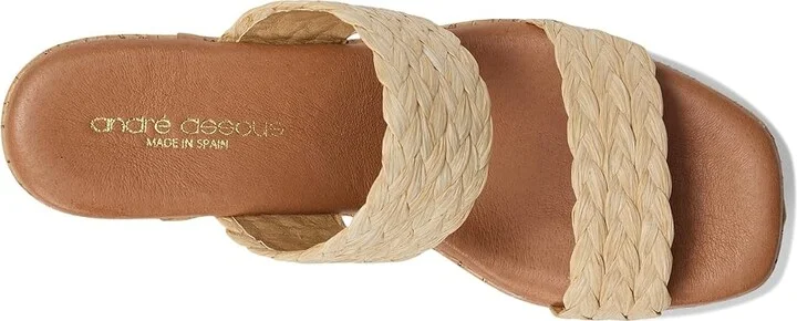 Andre Assous Cairo Women's Sandals Beige : 7 M - Image 2