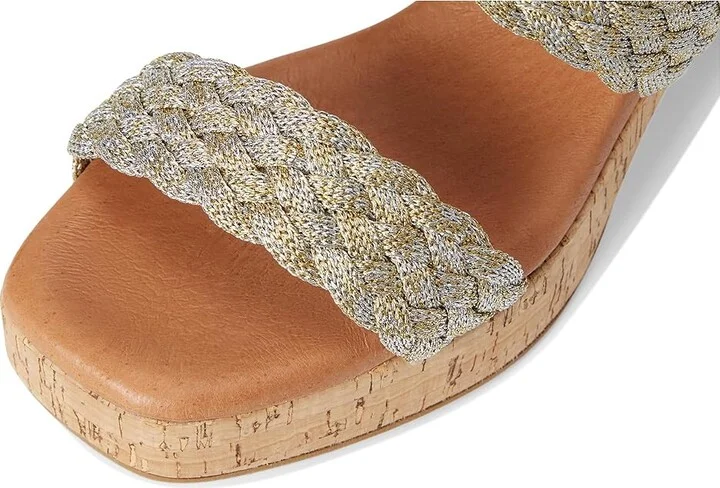 Andre Assous Cairo Women's Wedge Shoes Platino/Silver : 7 M, Leather - Image 7