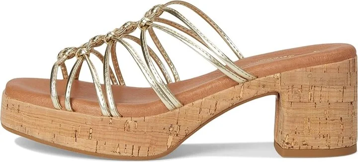 Andre Assous Camryn Women's Wedge Shoes Platino : 9 M - Image 6