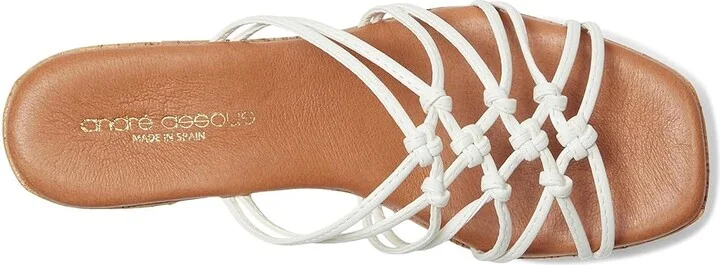 Andre Assous Camryn Women's Wedge Shoes White : 5 M - Image 2