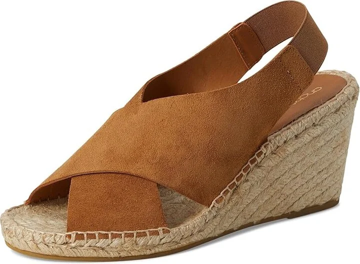 Andre Assous Figaro Women's Wedge Shoes Cuero : 6 M, Leather - Image 5