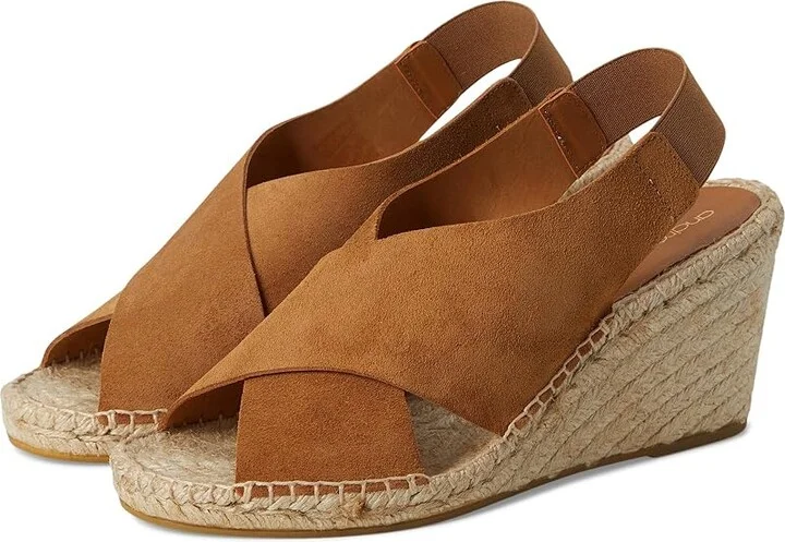 Andre Assous Figaro Women's Wedge Shoes Cuero : 6 M, Leather
