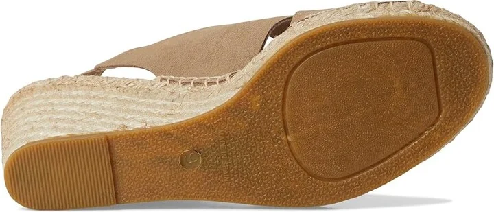 Andre Assous Figaro Women's Wedge Shoes Taupe : 7 M, Leather - Image 3
