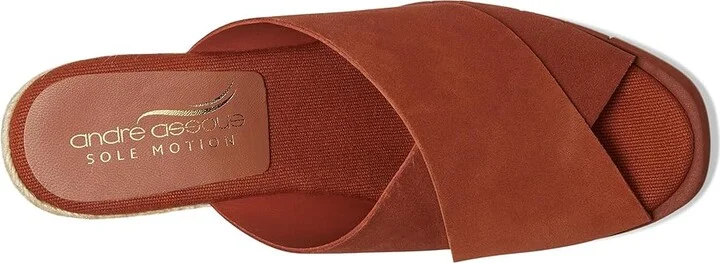 Andre Assous Filo Women's Wedge Shoes Brick : 10 M, Leather - Image 2