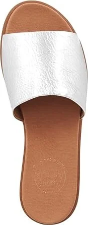 Andre Assous Fran Women's Sandals Silver : 5 M, Leather - Image 2
