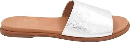 Andre Assous Fran Women's Sandals Silver : 5 M, Leather - Image 6